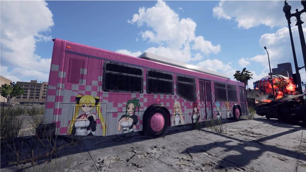 Игра EARTH DEFENSE FORCE: IRON RAIN - Item: Wrapping Bus, скриншот