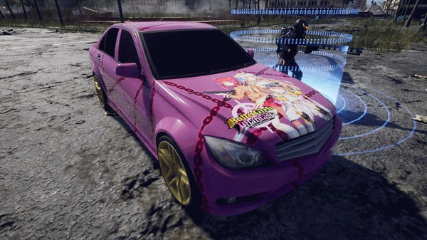 Игра EARTH DEFENSE FORCE: IRON RAIN - Item: Wrapping Car, скриншот