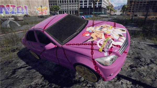 Игра EARTH DEFENSE FORCE: IRON RAIN - Item: Wrapping Car, скриншот