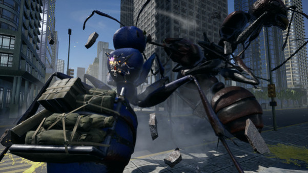 Игра EARTH DEFENSE FORCE: IRON RAIN, скриншот