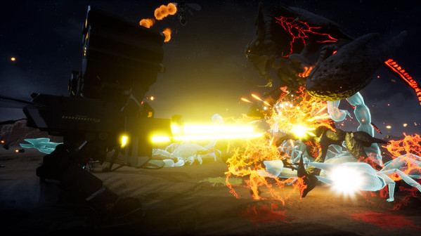Игра EARTH DEFENSE FORCE: IRON RAIN, скриншот