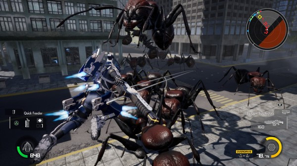 Игра EARTH DEFENSE FORCE: IRON RAIN, скриншот