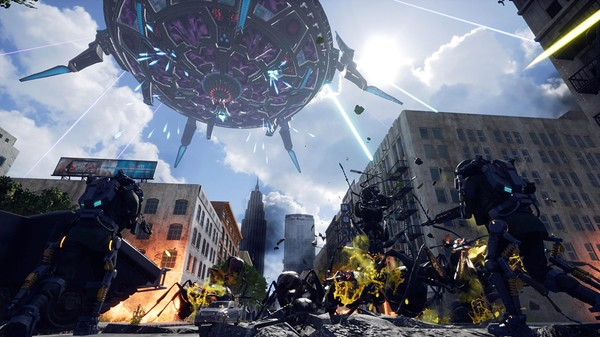 Игра EARTH DEFENSE FORCE: IRON RAIN, скриншот