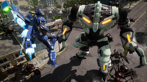 Игра EARTH DEFENSE FORCE: IRON RAIN, скриншот