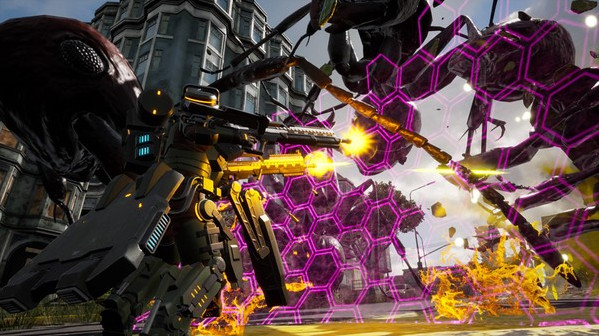 Игра EARTH DEFENSE FORCE: IRON RAIN, скриншот
