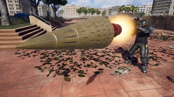Игра EARTH DEFENSE FORCE: IRON RAIN - Weapon: FX-Trailblazer, скриншот