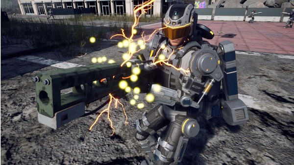 Игра EARTH DEFENSE FORCE: IRON RAIN - Weapon: GK-Predator, скриншот