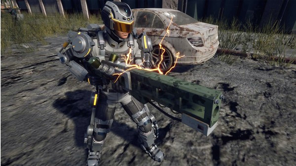 Игра EARTH DEFENSE FORCE: IRON RAIN - Weapon: GK-Predator, скриншот