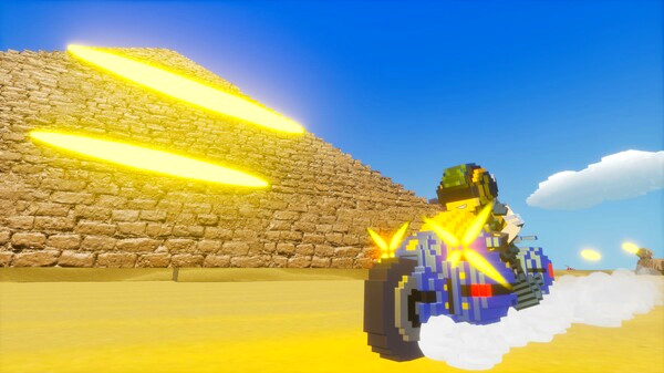 Игра EARTH DEFENSE FORCE: WORLD BROTHERS 2 - BRB, Freebike Ranger (EDF5) Joins the Fight, скриншот