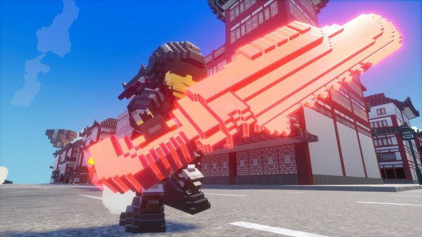Игра EARTH DEFENSE FORCE: WORLD BROTHERS 2 - Charge-Slash & Slash Waves: Recruit Dynamo Blade (Close-Range), скриншот