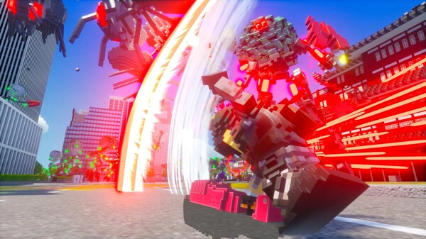 Игра EARTH DEFENSE FORCE: WORLD BROTHERS 2 - Charge-Slash & Slash Waves: Recruit Dynamo Blade (Close-Range), скриншот