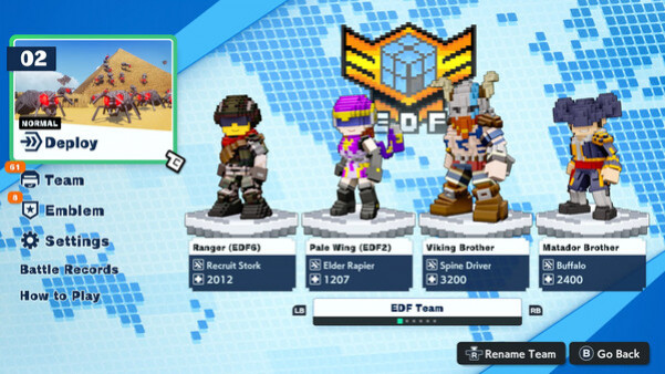 Игра EARTH DEFENSE FORCE: WORLD BROTHERS 2, скриншот