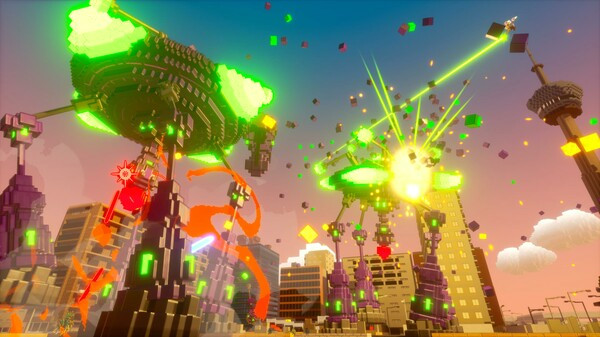 Игра EARTH DEFENSE FORCE: WORLD BROTHERS 2, скриншот