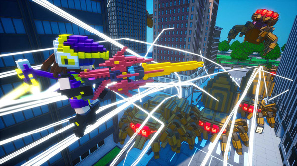 Игра EARTH DEFENSE FORCE: WORLD BROTHERS, скриншот