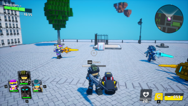 Игра EARTH DEFENSE FORCE: WORLD BROTHERS, скриншот