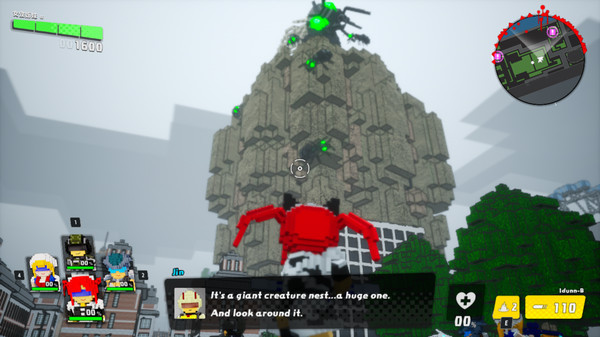 Игра EARTH DEFENSE FORCE: WORLD BROTHERS, скриншот