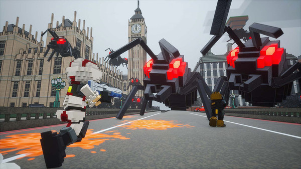 Игра EARTH DEFENSE FORCE: WORLD BROTHERS, скриншот