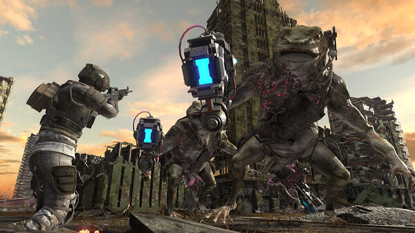 Игра EARTH DEFENSE FORCE ６, скриншот
