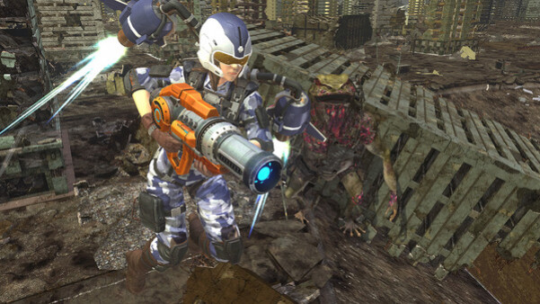 Игра EARTH DEFENSE FORCE ６, скриншот