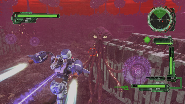 Игра EARTH DEFENSE FORCE ６, скриншот