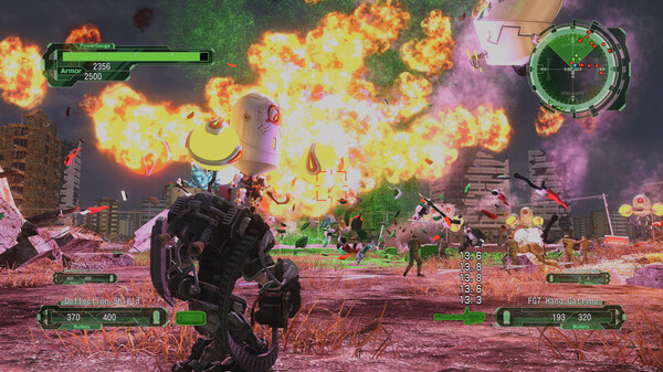 Игра EARTH DEFENSE FORCE ６, скриншот