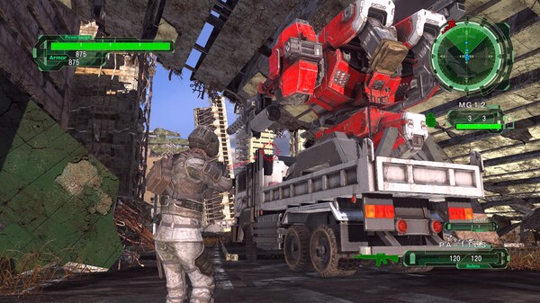 Игра EARTH DEFENSE FORCE ６, скриншот