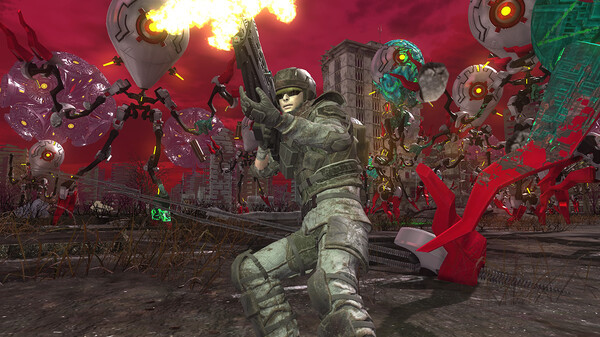 Игра EARTH DEFENSE FORCE ６, скриншот