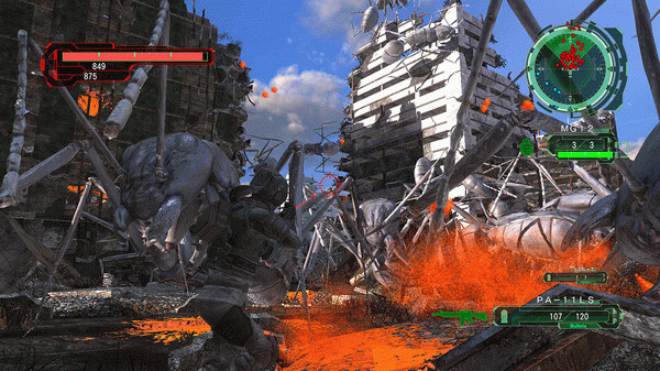 Игра EARTH DEFENSE FORCE ６, скриншот