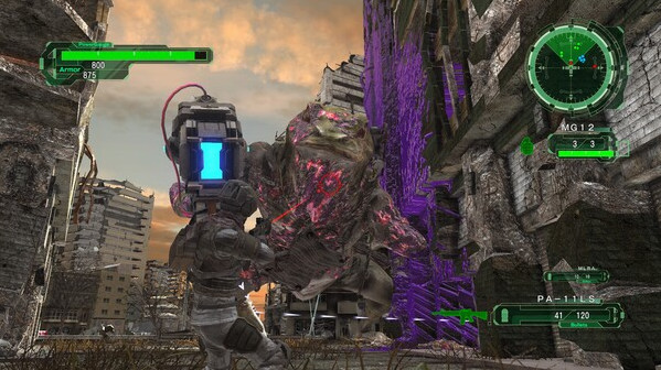 Игра EARTH DEFENSE FORCE ６, скриншот