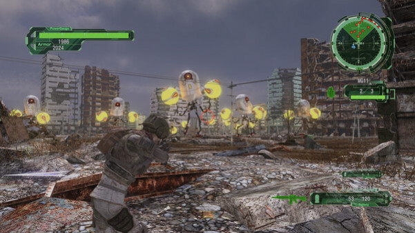 Игра EARTH DEFENSE FORCE ６, скриншот