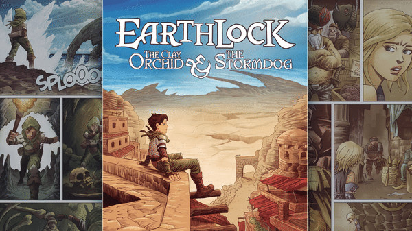 Игра EARTHLOCK - Comic Book #1 - The Storm Dog & The Clay Orchid, скриншот