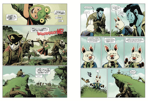 Игра EARTHLOCK Comic Book #2: Gnart Tigermoth: Trouble in Ramoo, скриншот