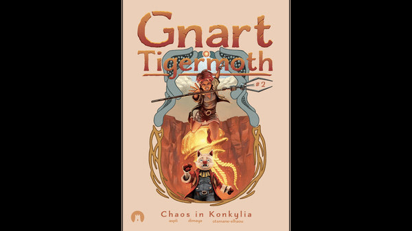Игра EARTHLOCK Comic Book #3: Gnart Tigermoth: Chaos in Konkylia, скриншот