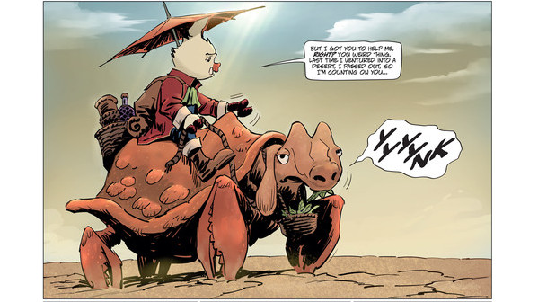 Игра EARTHLOCK Comic Book #3: Gnart Tigermoth: Chaos in Konkylia, скриншот