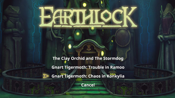 Игра EARTHLOCK Comic Book #3: Gnart Tigermoth: Chaos in Konkylia, скриншот