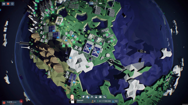 Игра EarthX, скриншот