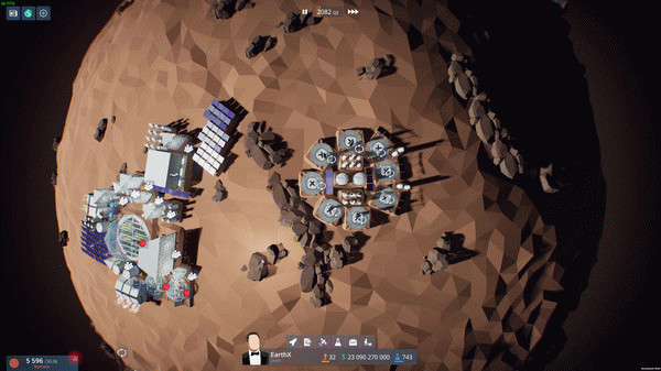 Игра EarthX, скриншот