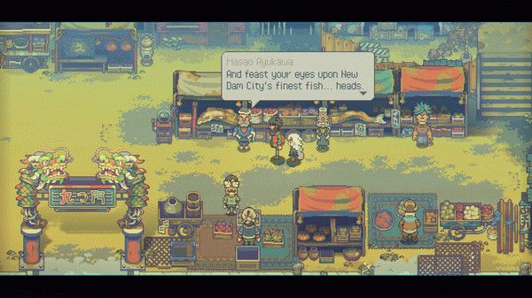 Игра Eastward, скриншот