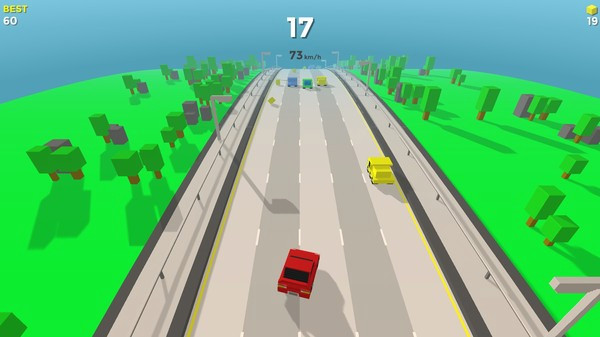 Игра Easy Racing, скриншот