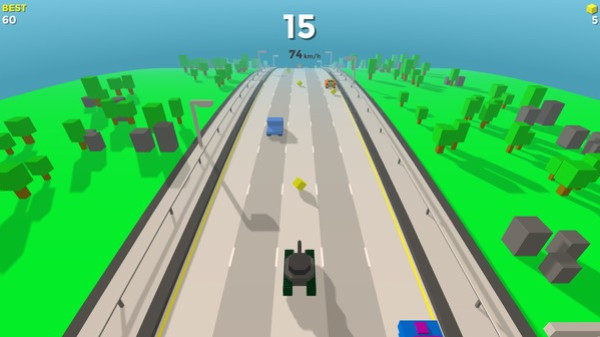 Игра Easy Racing, скриншот