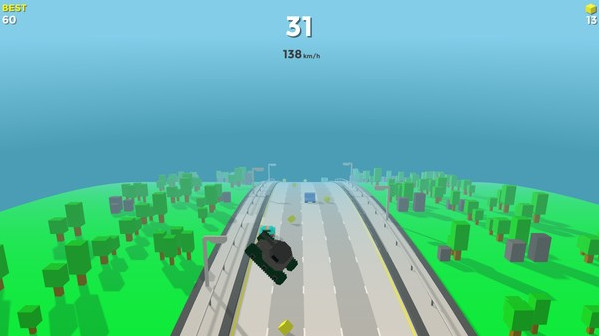 Игра Easy Racing, скриншот