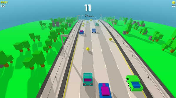 Игра Easy Racing, скриншот