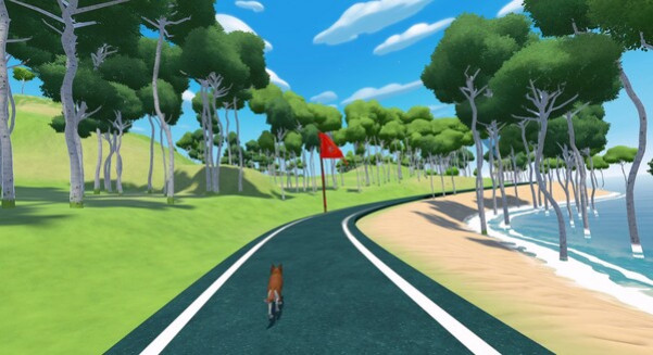 Игра Easy Running, скриншот