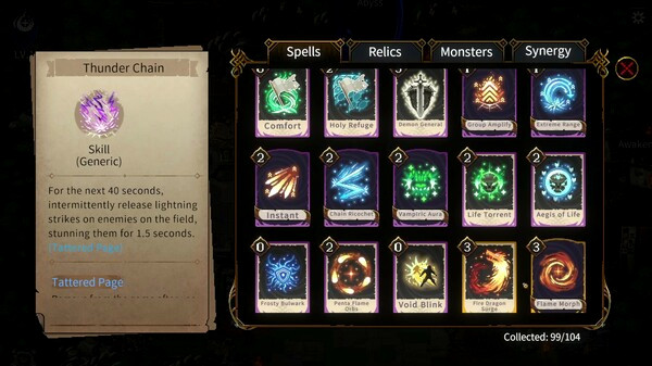 Игра Echoes Of Spellcraft, скриншот