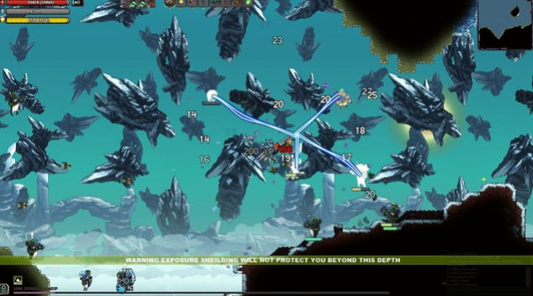 Игра Edge of Space, скриншот
