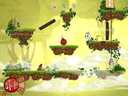 Игра Eets Munchies, скриншот