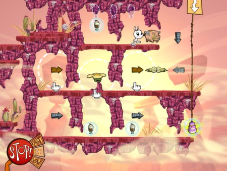 Игра Eets Munchies, скриншот