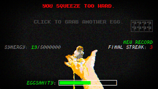 Игра Egg Squeeze, скриншот