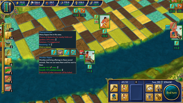 Игра Egypt: Old Kingdom, скриншот