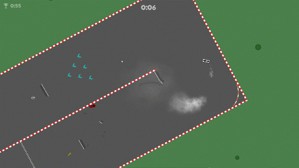 Игра Eight Mini Racers, скриншот